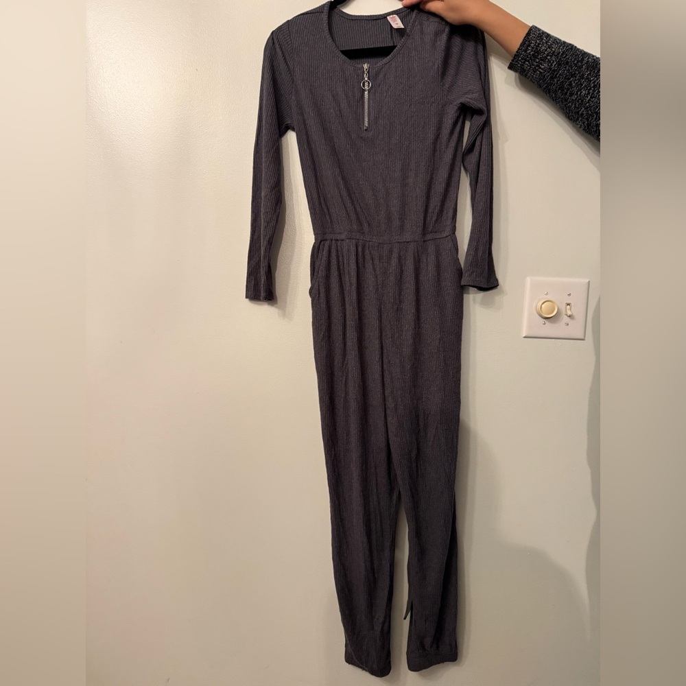 Justice Gray jumsuit in size small